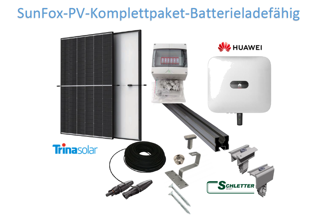 Pv Pakete Top Pv Set Kwp Netzeinspeisung Notstromf Hig Batterieladef Hig